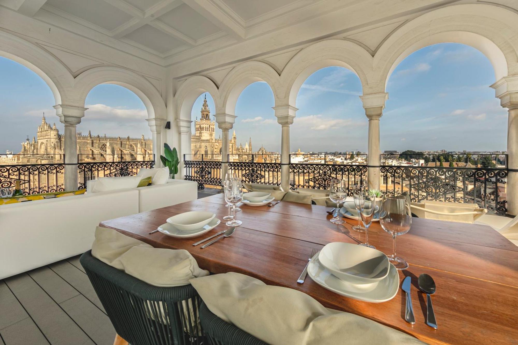 Isg Apartments The Most Exclusive Apartment In Sevillaparking Zewnętrze zdjęcie